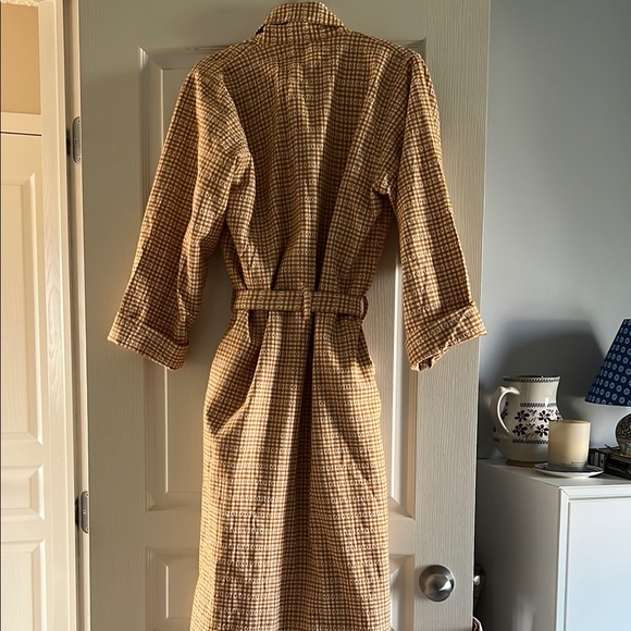 Heather Taylor Home Plaid Belted Robe - Picture 3 of 4